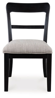 Greddinton - Upholstered Dining Side Chair (Set of 2) - R&R Furniture Gallery (Fountain Valley, CA)