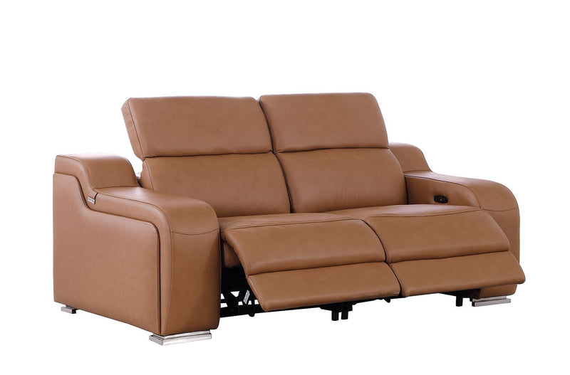 1116 - 6-Piece Modular Power Reclining Sofa, Loveseat & Chair Set In With 6 Power Recliners & Power Headrests