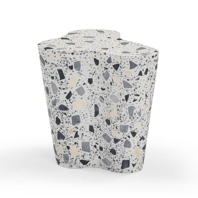 Slab - Indoor / Outdoor Side Table - R&R Furniture Gallery (Fountain Valley, CA)