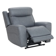 Parker Living Callahan power lift recliner with heat and massage features, showcasing plush upholstery and ergonomic design.