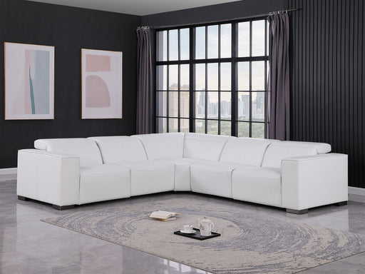 1208 - Leather Reclining Set (Sofa & Loveseat With 4 Power Recliners) - R&R Furniture Gallery (Fountain Valley, CA)