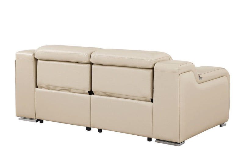 1116 - 2-Piece Modular Power Reclining Loveseat In With 2 Power Recliners & Power Headrests