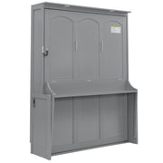 Murphy Bed With Desk, LED Lights & USB Charging Station - R&R Furniture Gallery (Fountain Valley, CA)