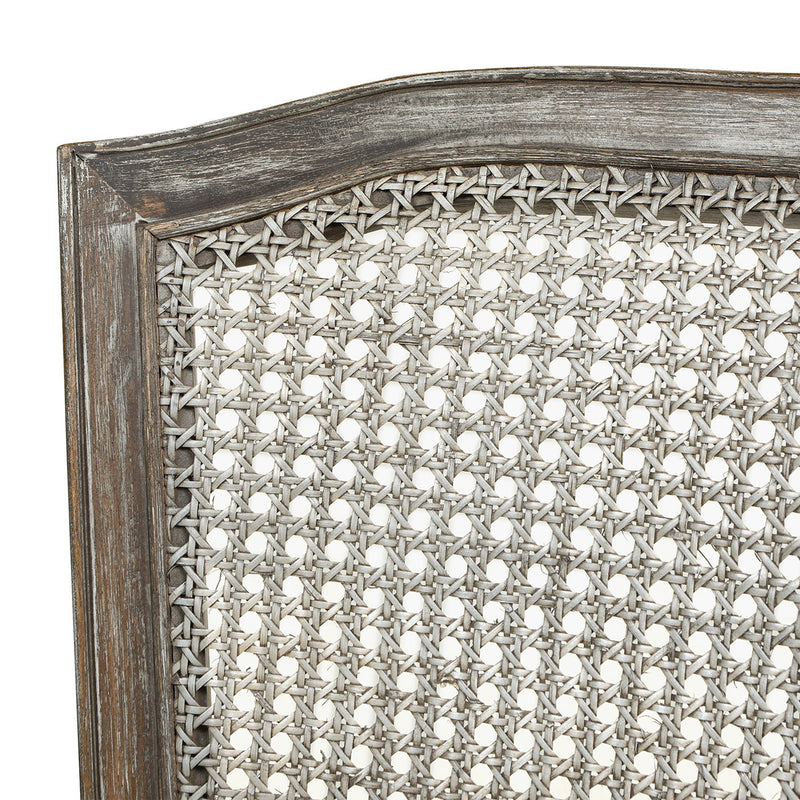 Triomphe - Rattan Wicker High Back Armless Counter Bar Stool - R&R Furniture Gallery (Fountain Valley, CA)