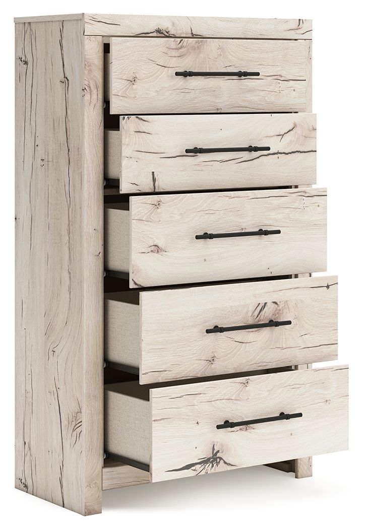 Lawroy - Five Drawer Chest - Light Natural - R&R Furniture Gallery (Fountain Valley, CA)