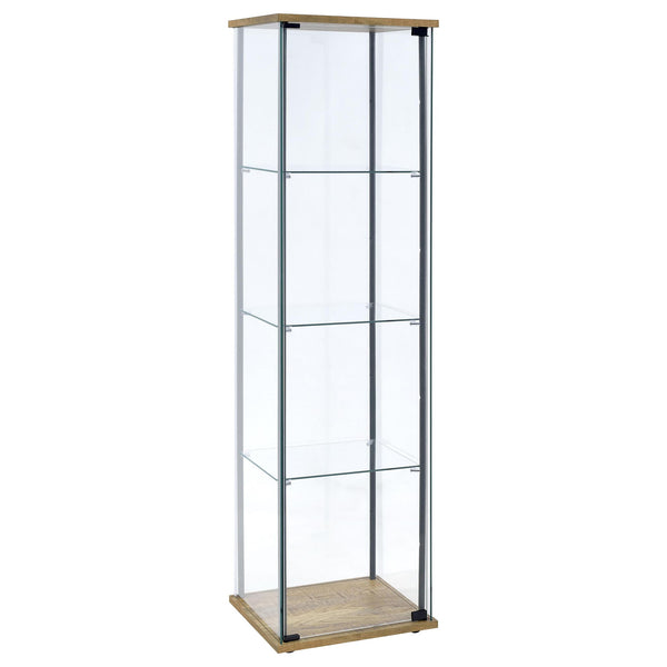 Crestwood - 3 Shelf Curio Cabinet