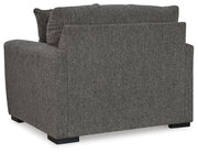 Gardiner - Chair And A Half - Pewter - R&R Furniture Gallery (Fountain Valley, CA)