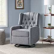 Classic Design, Manual Recliner Chair With 360 Degree Swivel - R&R Furniture Gallery (Fountain Valley, CA)