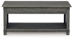 Freedan - Rect Lift Top Cocktail Table - Grayish Brown - R&R Furniture Gallery (Fountain Valley, CA)