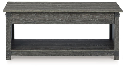 Freedan - Rect Lift Top Cocktail Table - Grayish Brown - R&R Furniture Gallery (Fountain Valley, CA)