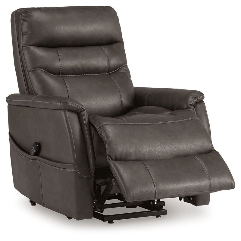 Strawbill - Power Lift Recliner - R&R Furniture Gallery (Fountain Valley, CA)