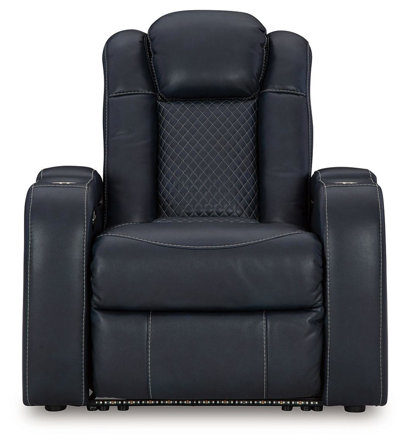 Fyne-dyme - Power Recliner/Adj Headrest - R&R Furniture Gallery (Fountain Valley, CA)