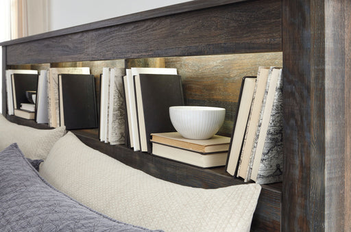 Drystan - Bookcase Headboard - R&R Furniture Gallery (Fountain Valley, CA)