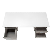 Computer Desk For Home Office, Laptop, Left, Right Set - Up, Storage Drawers, Contemporary & Modern - R&R Furniture Gallery (Fountain Valley, CA)