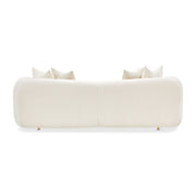 Sassani - Sofa - Crepe / Gold - R&R Furniture Gallery (Fountain Valley, CA)