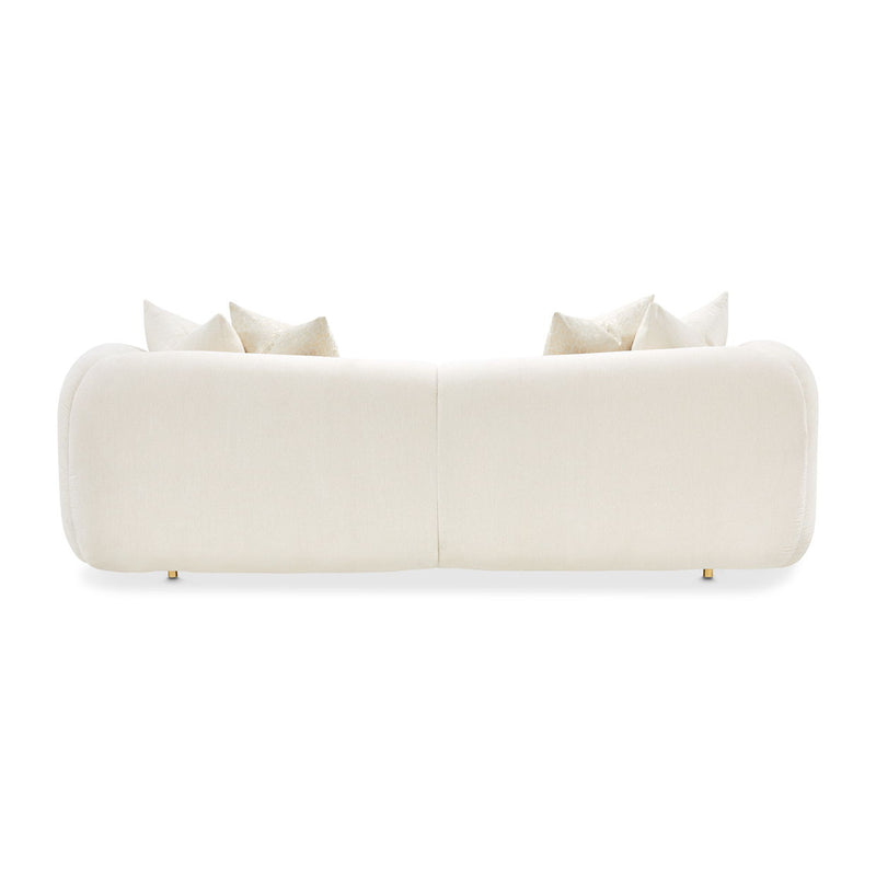 Sassani - Sofa - Crepe / Gold - R&R Furniture Gallery (Fountain Valley, CA)