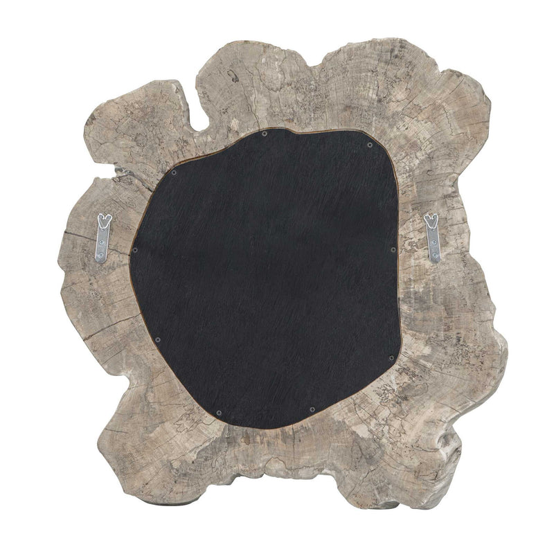Ariadne - Round Mirror - Woodtone