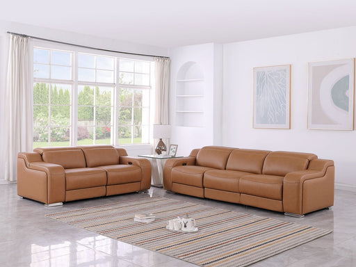 1116 - 5-Piece Modular Power Reclining Sofa And Loveseat Set In With 4 Power Recliners & Power Headrests - R&R Furniture Gallery (Fountain Valley, CA)