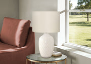 Lighting, Table Lamp, Transitional - Cream - R&R Furniture Gallery (Fountain Valley, CA)