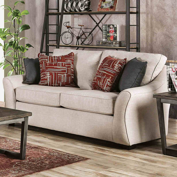 Jarrow - Loveseat, Ivory