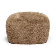 Britt - Vegan Shearling Ottoman - R&R Furniture Gallery (Fountain Valley, CA)