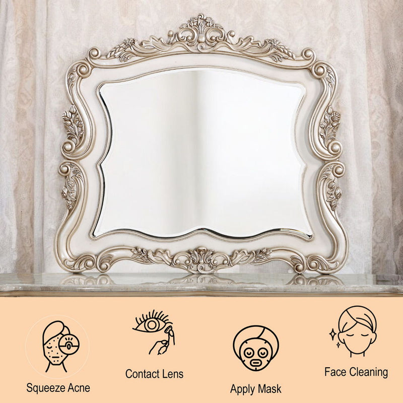 Gorsedd - Mirror - Golden Ivory - R&R Furniture Gallery (Fountain Valley, CA)