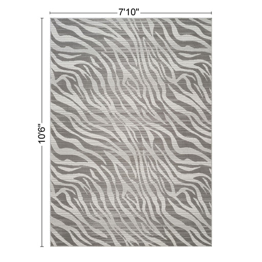 Geometrix - Contemporary Rug With Geometric 3D Effect - R&R Furniture Gallery (Fountain Valley, CA)