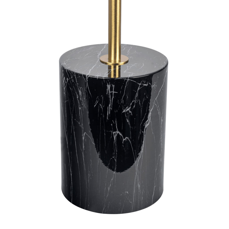 Nova - Hydro Table Lamp With On / Off Switch Double Lamp - Black / Gold / Marble - R&R Furniture Gallery (Fountain Valley, CA)