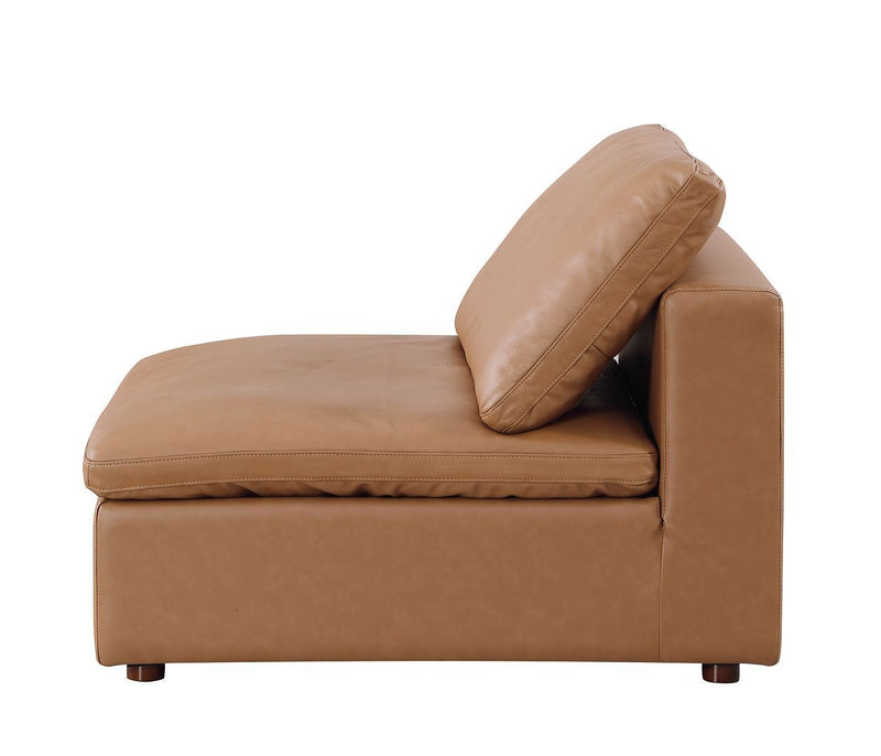 1100 - 3-Piece Sofa Set With Ottoman (Top-Grain Italian Leather)