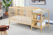 Palmer - 3-in-1 Convertible Crib / Changer Combo - R&R Furniture Gallery (Fountain Valley, CA)