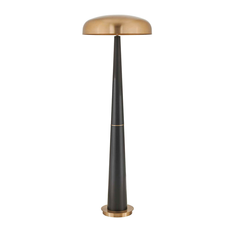 Davis - Floor Lamp - Black,Brass,Gold