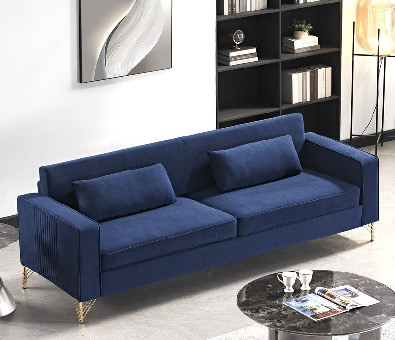 Aesthetic 3 Seater Couch With Classic Modern Appeal And Luxurious Soft Comfort - R&R Furniture Gallery (Fountain Valley, CA)
