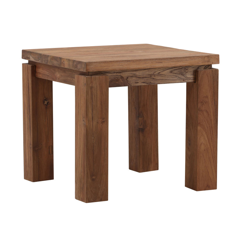 Micah - Side Table - Medium Brown