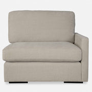 Uttermost Refuge sofa chaise with plush upholstery and sleek design, showcasing a comfortable, modern chaise lounge.