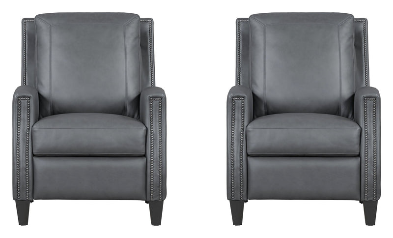 Hunter - Manual Pushback Recliner - R&R Furniture Gallery (Fountain Valley, CA)