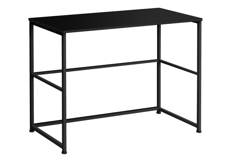 Computer Desk, Home Office, Laptop, Left & Right Set-Up, Storage Drawers, Work, Contemporary, Modern - Black - R&R Furniture Gallery (Fountain Valley, CA)