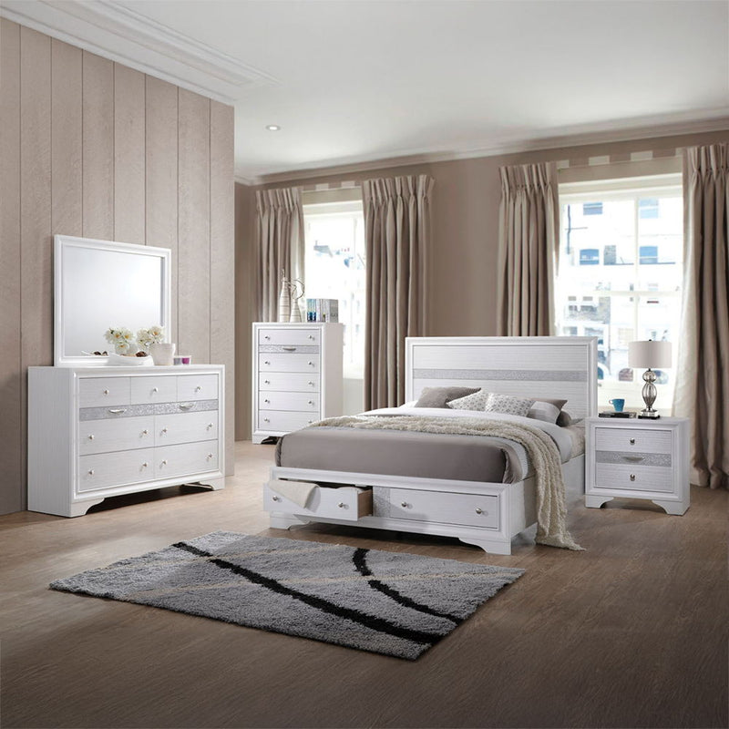 Naima - Bed w/Storage - R&R Furniture Gallery (Fountain Valley, CA)