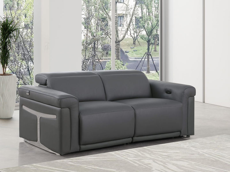 1126 - 2-Piece Modular Power Reclining Loveseat In With 2 Power Recliners & Power Headrests - R&R Furniture Gallery (Fountain Valley, CA)
