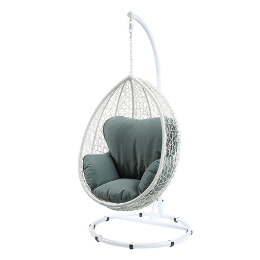 Simona - Patio Swing Chair with Stand - R&R Furniture Gallery (Fountain Valley, CA)