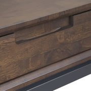 Banting - Wide Console Table - Walnut Brown - R&R Furniture Gallery (Fountain Valley, CA)