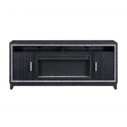 Almera - Fireplace With Adjustable Temperature And LED Options - R&R Furniture Gallery (Fountain Valley, CA)