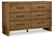 Sherbana - Dresser - Light Brown - R&R Furniture Gallery (Fountain Valley, CA)