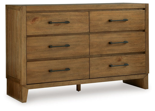 Sherbana - Dresser - Light Brown - R&R Furniture Gallery (Fountain Valley, CA)