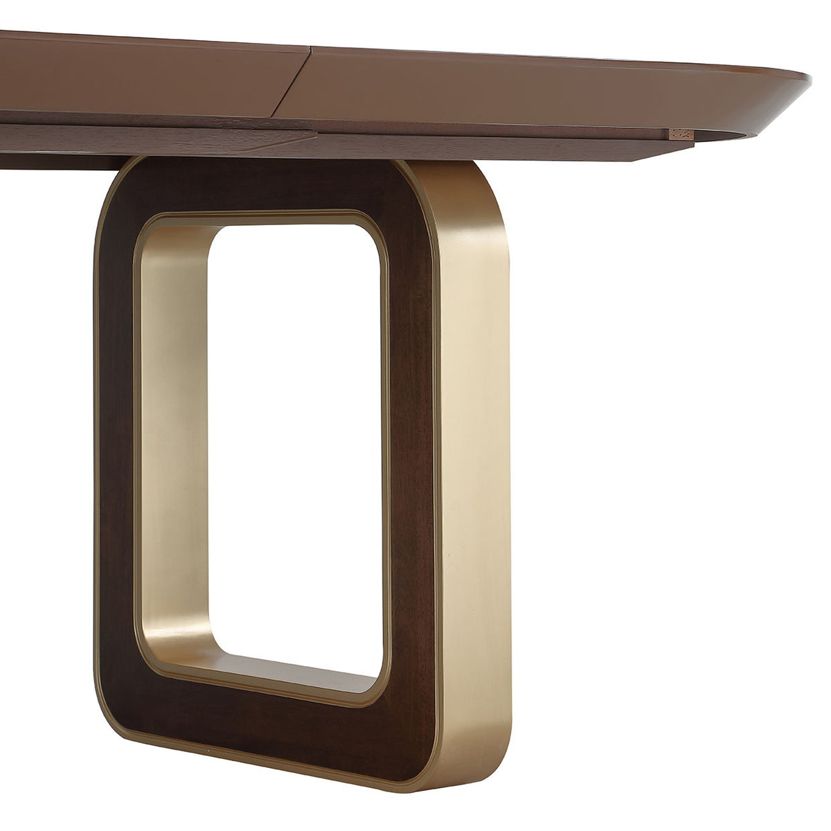Houston - Oval Dining Table - Walnut - R&R Furniture Gallery (Fountain Valley, CA)