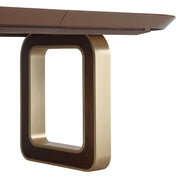 Houston - Oval Dining Table - Walnut - R&R Furniture Gallery (Fountain Valley, CA)