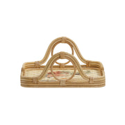 Corey - Floral Bamboo Tray - Multi - R&R Furniture Gallery (Fountain Valley, CA)