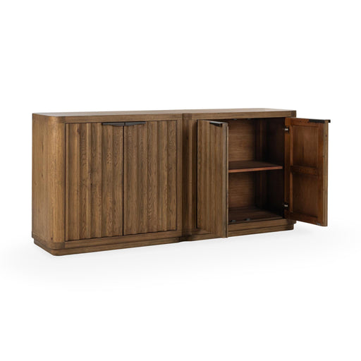 Labelle - 4 Door Buffet - Tan Oak - R&R Furniture Gallery (Fountain Valley, CA)