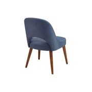Dining Side Chair Upholstered Textured (Set of 2) - Navy - R&R Furniture Gallery (Fountain Valley, CA)
