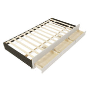 Upholstered Design Platform Bed With Trundle - R&R Furniture Gallery (Fountain Valley, CA)