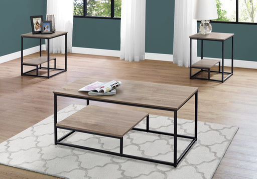 Table Set, Coffee, End, Side, Accent, Living Room, Contemporary & Modern (Set of 3) - R&R Furniture Gallery (Fountain Valley, CA)